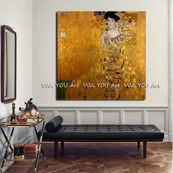 Hand painted Gustav Klimt oil painting Home Decoration Canvas Painting Living Room Home DecorationWall Art Gustav Klimt Picture 
Hand painted Gustav Klimt oil painting Home Decoration Canvas Painting Living Room Home DecorationWall Art Gustav Klimt Picture