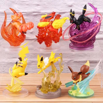 Hot Toys Anime Cartoon Monsters Eevee Jolteon Umbreon Vulpix Flareon Dog PVC Action Figure Collectible Model Toy 6pcs/set
Hot Toys Anime Cartoon Monsters Eevee Jolteon Umbreon Vulpix Flareon Dog PVC Action Figure Collectible Model Toy 6pcs/set