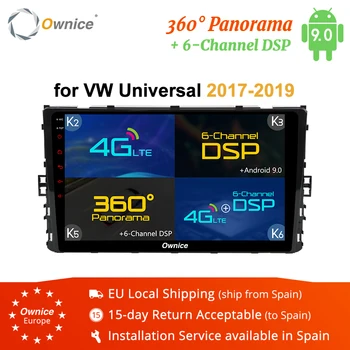 Ownice K3 K5 K6 Android 9.0 Octa Core DSP SPDIF Car DVD Player for Volkswagen VW Passat Golf Tiguan Polo Jetta Arteon GPS Radio
Ownice K3 K5 K6 Android 9.0 Octa Core DSP SPDIF Car DVD Player for Volkswagen VW Passat Golf Tiguan Polo Jetta Arteon GPS Radio