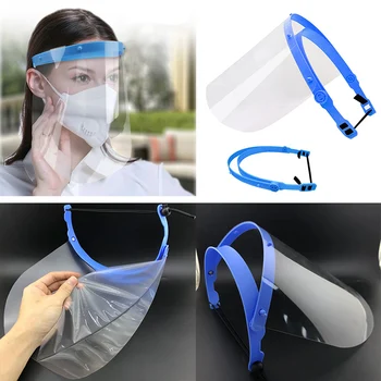 50PCS Protective Full Face Shield For Aults Anti Spitting Splash Wind Fog Protective Adjustable Mask PET Outdoor Bucket In Stock
50PCS Protective Full Face Shield For Aults Anti Spitting Splash Wind Fog Protective Adjustable Mask PET Outdoor Bucket In Stock