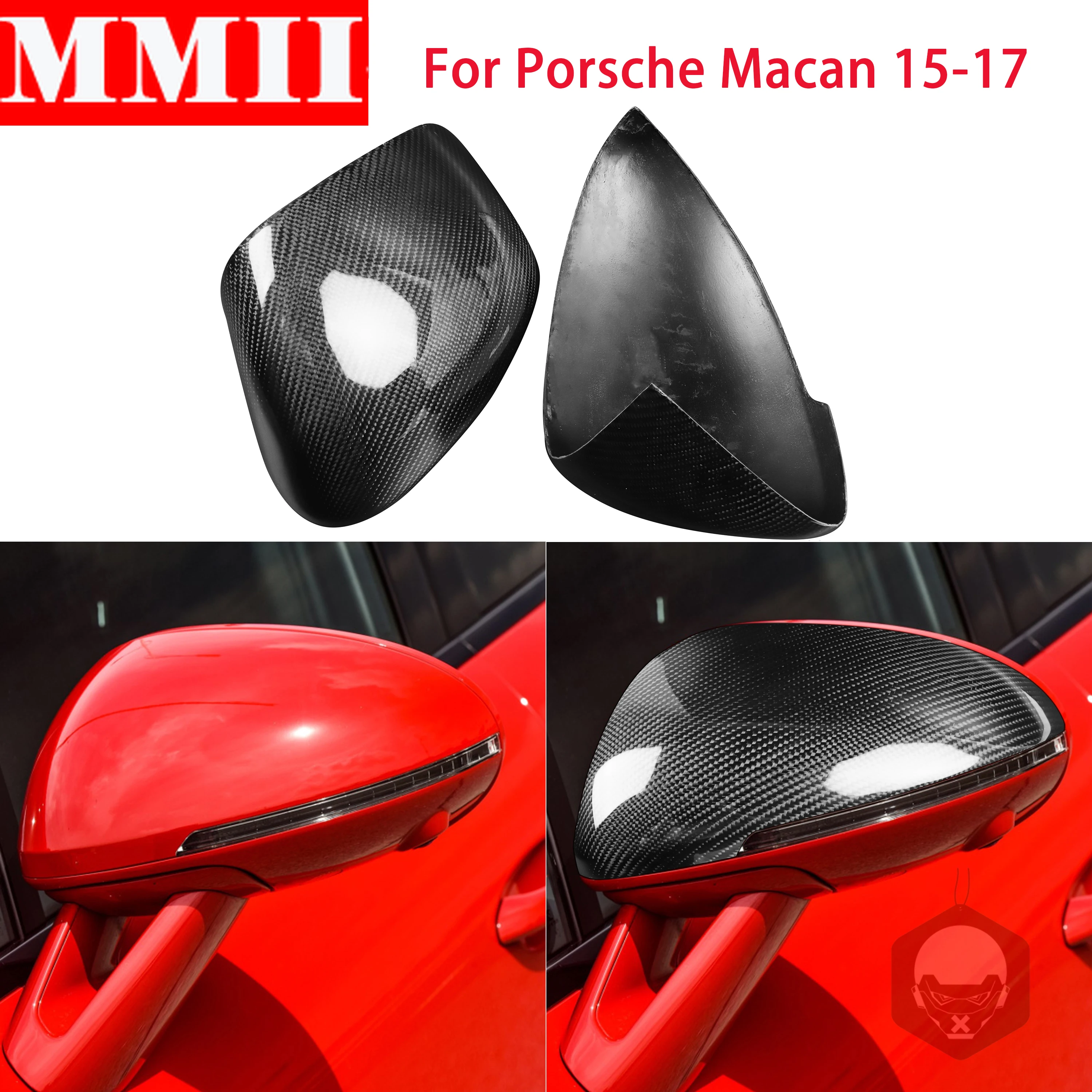 For Porsche Macan 2015 2016 2017 Accessories 2Pcs Car Side Door Rearview Mirror Cover Trim Frame Carbon Fiber Caps Decoration
For Porsche Macan 2015 2016 2017 Accessories 2Pcs Car Side Door Rearview Mirror Cover Trim Frame Carbon Fiber Caps Decoration