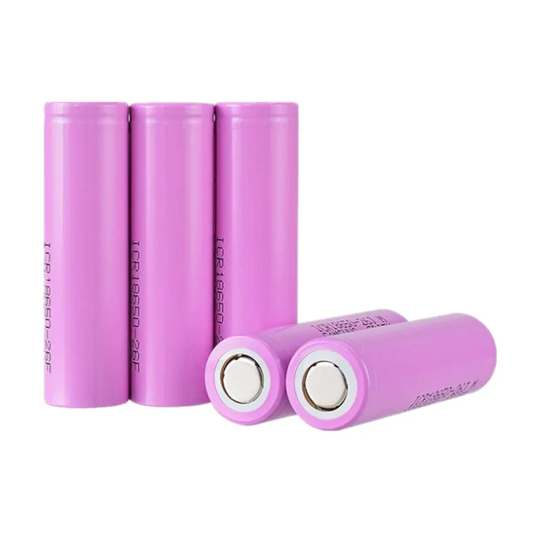 18650 Rechargeable Li-lon Battery 3.7V 2600mAh Electronic Cigarette Mobile Power Flashlight Capacity Discharge Lithium Battery
18650 Rechargeable Li-lon Battery 3.7V 2600mAh Electronic Cigarette Mobile Power Flashlight Capacity Discharge Lithium Battery