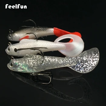 FeelFun Jig Head Soft Fishing Lures 90mm 9.5g Weight Head Wobblers Luminous Bass Pike Fish Bait 3D Eyes Pesca Peche
FeelFun Jig Head Soft Fishing Lures 90mm 9.5g Weight Head Wobblers Luminous Bass Pike Fish Bait 3D Eyes Pesca Peche