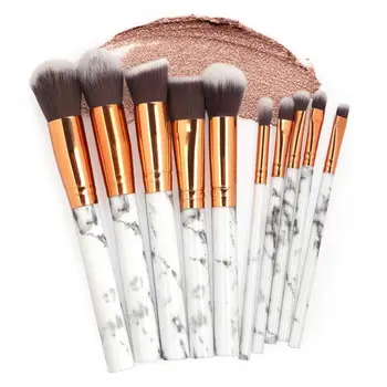 10 Pcs/Set Marbling Makeup Brush Kits Eye Shadow Brush Foundation Brush Contouring Brush Mask Brush Blush Brush Makeup Tool Hot
10 Pcs/Set Marbling Makeup Brush Kits Eye Shadow Brush Foundation Brush Contouring Brush Mask Brush Blush Brush Makeup Tool Hot