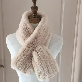 Korean Version Of The New Rex Rabbit Fur Collar Fur Scarf Real Fur Winter Thick Warm Double-sided Female Solid Color Wild
Korean Version Of The New Rex Rabbit Fur Collar Fur Scarf Real Fur Winter Thick Warm Double-sided Female Solid Color Wild