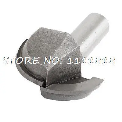 2.3" Length 1/2" x 1 1/2" 2 Flute Radius Core Box Router Bit 
2.3" Length 1/2" x 1 1/2" 2 Flute Radius Core Box Router Bit
