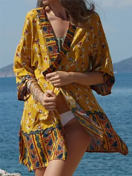 2019 Tunic Beach Dress Print Beach Cover up Tunics for Beach Sarong Robe de Plage Bikini Cover up Vestido de Playa
2019 Tunic Beach Dress Print Beach Cover up Tunics for Beach Sarong Robe de Plage Bikini Cover up Vestido de Playa