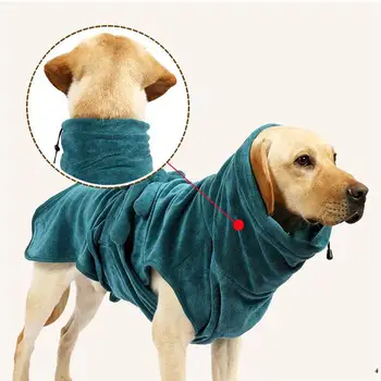 High Absorbent Pet Bathrobe With Waist Belt Quick-Drying Soft Robe Adjustable Bathrobe For Dog Puppy
High Absorbent Pet Bathrobe With Waist Belt Quick-Drying Soft Robe Adjustable Bathrobe For Dog Puppy