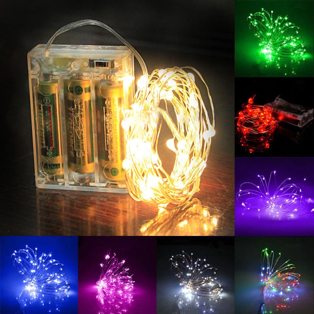 4M 5M 40/50 LED Starry String battery Powered Lights Fairy Micro LED Transparent Copper Wire for Party Christmas Wedding lights
4M 5M 40/50 LED Starry String battery Powered Lights Fairy Micro LED Transparent Copper Wire for Party Christmas Wedding lights