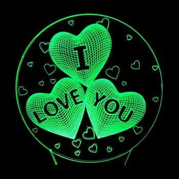 3D 7 Colors Night Light Lamp Base Romantic Light Base Lighting Fixture Luminous Modern Lamp Holder Gift Ornament Home
3D 7 Colors Night Light Lamp Base Romantic Light Base Lighting Fixture Luminous Modern Lamp Holder Gift Ornament Home