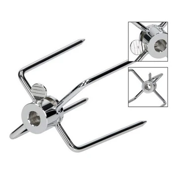 2Pcs Stainless Steel Rotisserie Meat Forks Clamp Grill Multi-Functional Electroplating Barbecue Fork BBQ Tools
2Pcs Stainless Steel Rotisserie Meat Forks Clamp Grill Multi-Functional Electroplating Barbecue Fork BBQ Tools