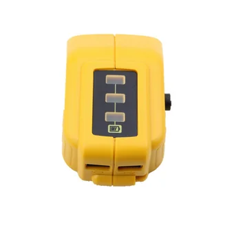 DCB091 Li-on Battery USB Charging Converter 12V 18V 20V DC Output Heated Jackets Adapter #0615
DCB091 Li-on Battery USB Charging Converter 12V 18V 20V DC Output Heated Jackets Adapter #0615