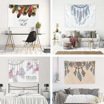 Nordic Style Rectangle Tapestry Wall Hangings Wall Tapestry Dreamcatcher Net Polyester Fabric Blackground Printed No Fade Tapiz
Nordic Style Rectangle Tapestry Wall Hangings Wall Tapestry Dreamcatcher Net Polyester Fabric Blackground Printed No Fade Tapiz