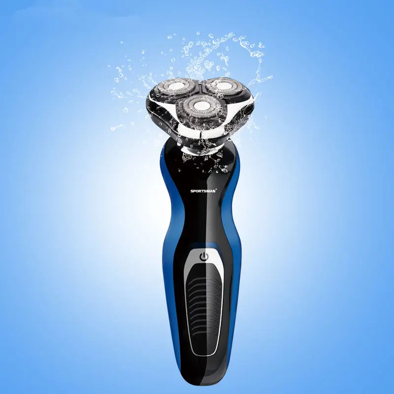 Three-blade 4D electric men's razor, USB rechargeable beard razor, floating razor, rotating three-head electric men's razor
Three-blade 4D electric men's razor, USB rechargeable beard razor, floating razor, rotating three-head electric men's razor