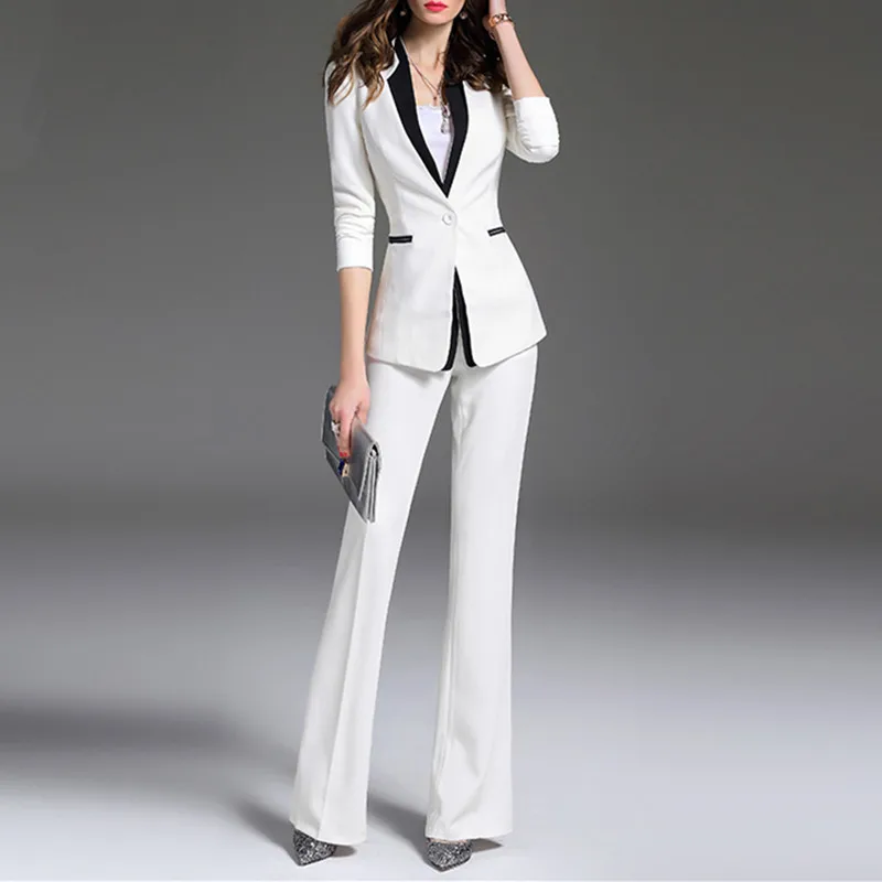 Women's suit temperament waist ladies suit two-piece suit (jacket + pants) ladies work casual professional wear custom made
Women's suit temperament waist ladies suit two-piece suit (jacket + pants) ladies work casual professional wear custom made
