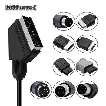 Bitfunx Scart Cable 1.8m for PS2/PS1/Dreamcast/SEGA MD1/MD2Megadrive 1/Genesis 1/XBOX/WII/Saturn Video Game Cable
Bitfunx Scart Cable 1.8m for PS2/PS1/Dreamcast/SEGA MD1/MD2Megadrive 1/Genesis 1/XBOX/WII/Saturn Video Game Cable