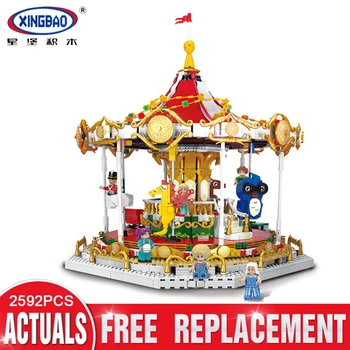 XingBao Blocks XB30001 City Friends Princess Fantasy Carousel Colorful Holidays Building Blocks Bricks Toys Model Gift 10257
XingBao Blocks XB30001 City Friends Princess Fantasy Carousel Colorful Holidays Building Blocks Bricks Toys Model Gift 10257
