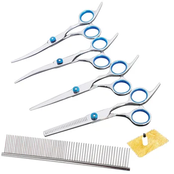1 Set Durable Hair Scissor Portable Hair Cutter Hairdressing Scissor for Puppy Cat Pet
1 Set Durable Hair Scissor Portable Hair Cutter Hairdressing Scissor for Puppy Cat Pet