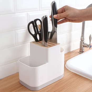 Multi-Function Utensil Holder Knife Block PP Flatware Drainer Storage Box Spoon Fork Chopsticks Kitchen Organizer Rack
Multi-Function Utensil Holder Knife Block PP Flatware Drainer Storage Box Spoon Fork Chopsticks Kitchen Organizer Rack
