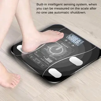 Floor LCD Display Water Mass Body Electronic Smart Weighing Scales Body Fat bmi Scale Digital Human Weight Scales Home Measuring
Floor LCD Display Water Mass Body Electronic Smart Weighing Scales Body Fat bmi Scale Digital Human Weight Scales Home Measuring