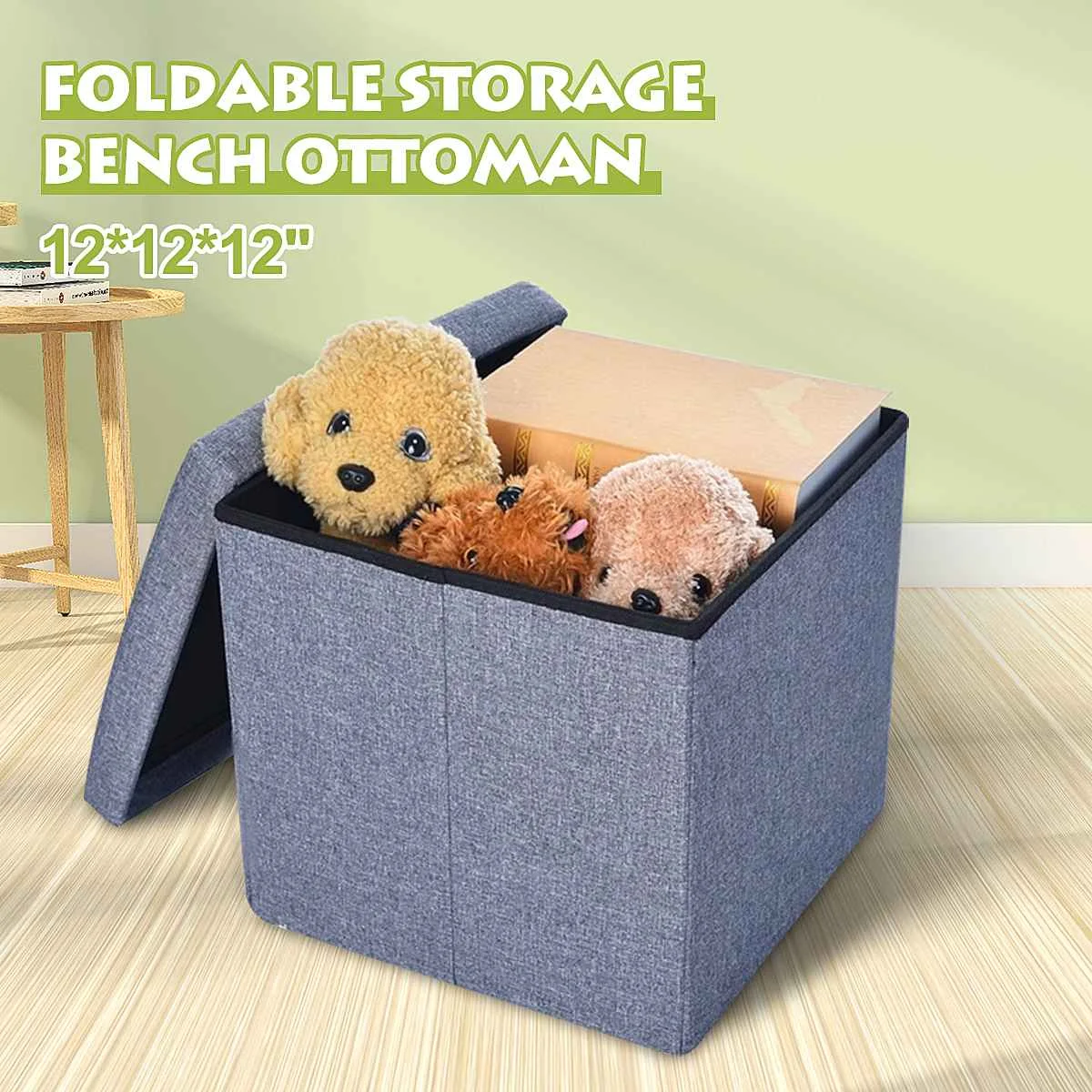 Fodable Storage Linens Cube Ottoman Seat Stool Box Footrest Linens Furniture Bench Shoes Rack
Fodable Storage Linens Cube Ottoman Seat Stool Box Footrest Linens Furniture Bench Shoes Rack