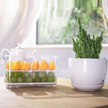 Refrigerator Food Storage Containers With Lids Kitchen Fruit Tank Drain Storage Box Seal Fresh Vegetable Separate
Refrigerator Food Storage Containers With Lids Kitchen Fruit Tank Drain Storage Box Seal Fresh Vegetable Separate