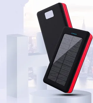 Solar Power Bank Waterproof 30000mAh Solar Charger 4 USB Ports External Charger Powerbank for iphone 11 pro max samsung s8 s10 
Solar Power Bank Waterproof 30000mAh Solar Charger 4 USB Ports External Charger Powerbank for iphone 11 pro max samsung s8 s10