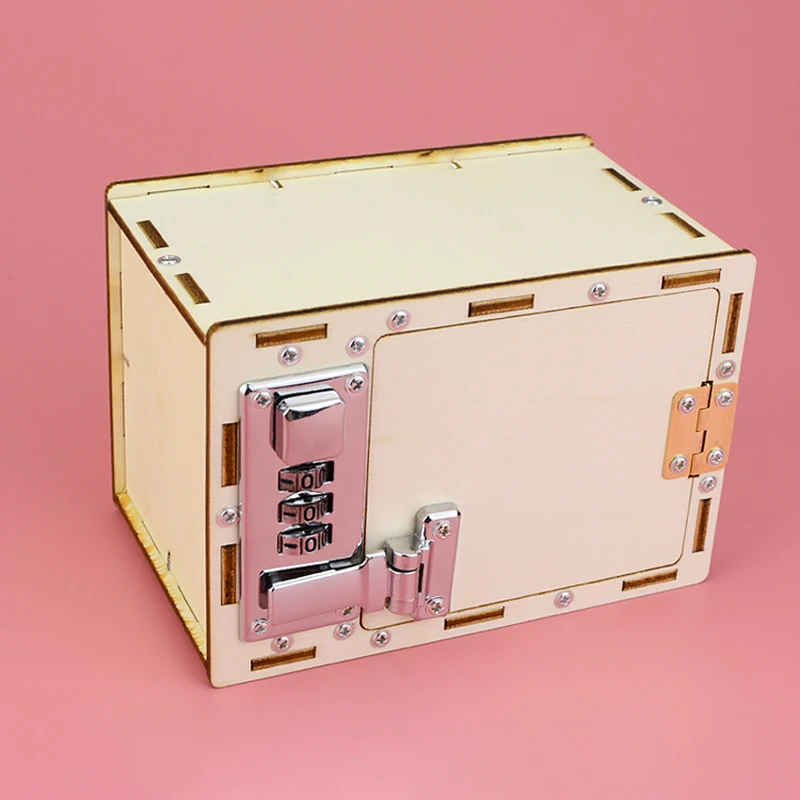 2019 New DIY Machine Password Box Model Making Toolkit Kit for Children Science Project Toy Experiment Toolkit Set Wooden Toys.
2019 New DIY Machine Password Box Model Making Toolkit Kit for Children Science Project Toy Experiment Toolkit Set Wooden Toys.
