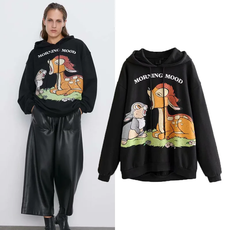 2020 Aachoae Women Hoodie Sweatshirt Autumn Long Sleeve Hooded Sweatshirt Harajuku Casual Hoodies Loose Funny Female Pullover
2020 Aachoae Women Hoodie Sweatshirt Autumn Long Sleeve Hooded Sweatshirt Harajuku Casual Hoodies Loose Funny Female Pullover