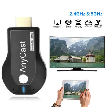 

M11 Plus WiFi 1080P HD HDMI Wireless Receiver TV Projection Video Support YouTube Netflix DLAN Android ios TV Stick Airplay