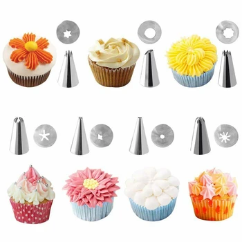 16 Pcs/Set Cake Making Tools Frosting Nozzles + Pastry Bags + Converter Coupler Cupcake Decorating Tools Baking Accessories
16 Pcs/Set Cake Making Tools Frosting Nozzles + Pastry Bags + Converter Coupler Cupcake Decorating Tools Baking Accessories
