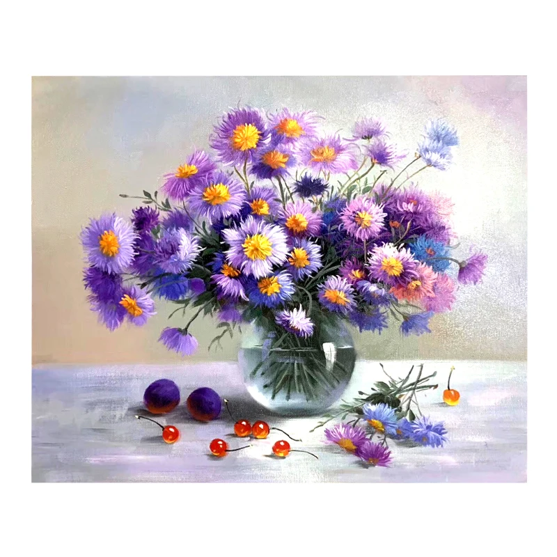 KOWELL 100% Handpainted Modern Flower Oil Painting On Canvas Art Gift Home Decor Living Room Wall Art Frameless Picture
KOWELL 100% Handpainted Modern Flower Oil Painting On Canvas Art Gift Home Decor Living Room Wall Art Frameless Picture