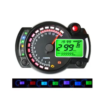 Universal LCD instrument for off-road motorcycles modification 7 color adjustable speed electronic digital odometer
Universal LCD instrument for off-road motorcycles modification 7 color adjustable speed electronic digital odometer