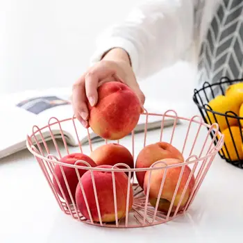 Hot Desktop Snacks Candy Fruit Basket Kitchen Creative Iron Storage Drainer Fruit Plate Vegetables Organizer Washing Baskets
Hot Desktop Snacks Candy Fruit Basket Kitchen Creative Iron Storage Drainer Fruit Plate Vegetables Organizer Washing Baskets