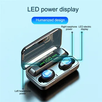 Robotcube F9-9C LED Touch Two Wireless Earbuds HiFi Hearphone Bluetooth Wireless Stereo Earphones Sport headset TWS Earphone
Robotcube F9-9C LED Touch Two Wireless Earbuds HiFi Hearphone Bluetooth Wireless Stereo Earphones Sport headset TWS Earphone