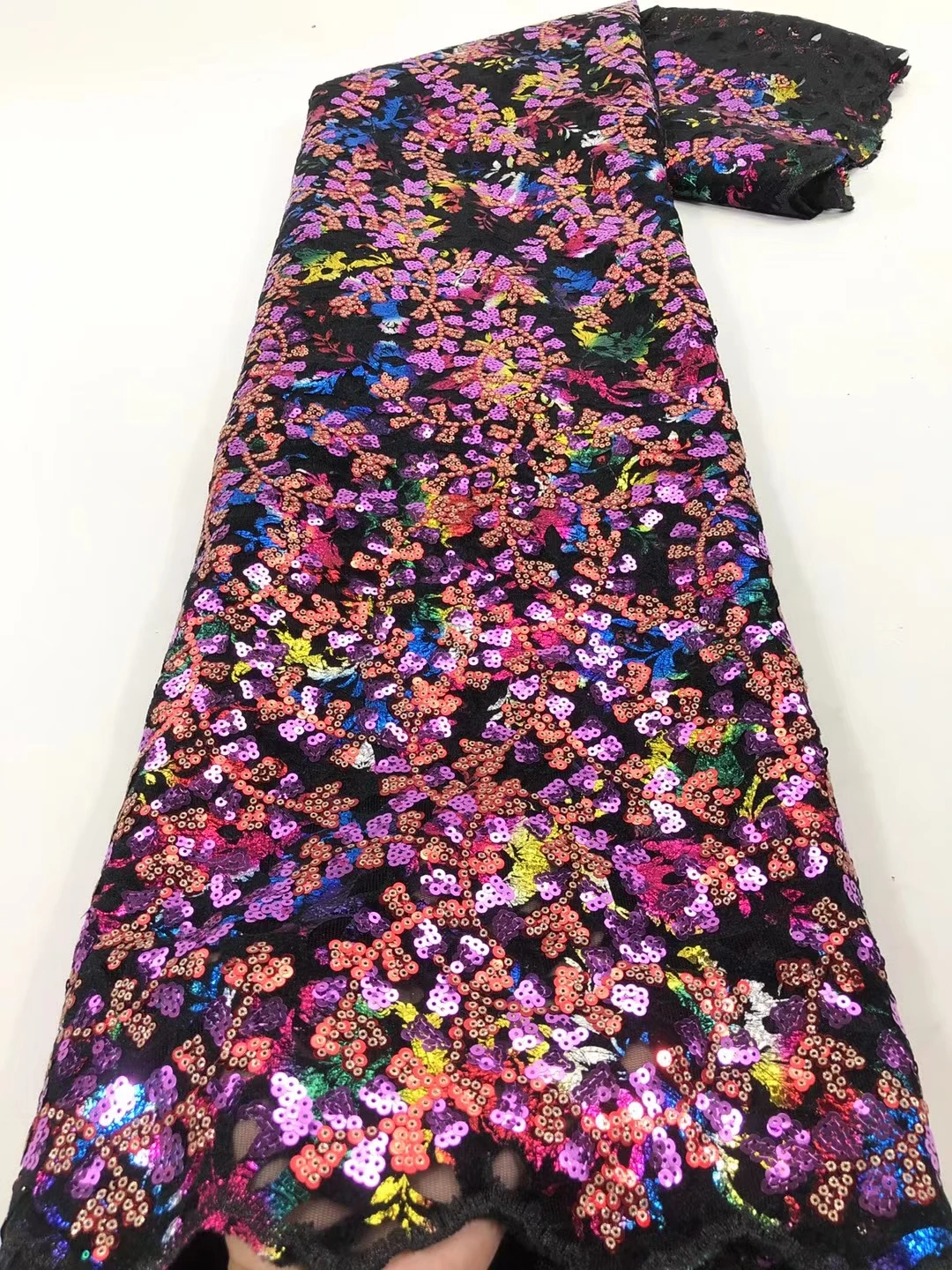 African Lace Fabric 2021 High Quality Lace Sequins French Net Lace Tulle Mesh Fabric Lace Wedding Fabric 5 Yards JJN721
African Lace Fabric 2021 High Quality Lace Sequins French Net Lace Tulle Mesh Fabric Lace Wedding Fabric 5 Yards JJN721