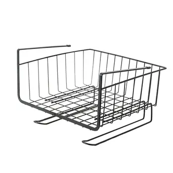 Wardrobe Storage Rack Metal Rack Finishing Rack Kitchen Cabinet Under Rack Interlayer Hanging Basket Wall Mount Storage Rack
Wardrobe Storage Rack Metal Rack Finishing Rack Kitchen Cabinet Under Rack Interlayer Hanging Basket Wall Mount Storage Rack
