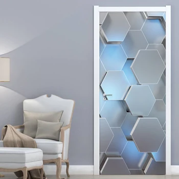 Art Sticker 3D Print Geometric Picture Self Adhesive Decal Home Decoration PVC Waterproof Paper For Living Room Door Renovation
Art Sticker 3D Print Geometric Picture Self Adhesive Decal Home Decoration PVC Waterproof Paper For Living Room Door Renovation