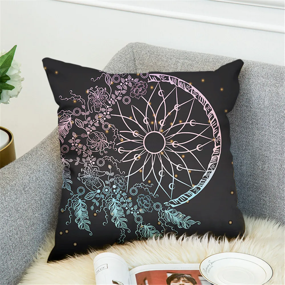 Home Decor Series Printed Decorative Sofa Throw Cushion Cover Home Decor Pillowcase Black bottom
Home Decor Series Printed Decorative Sofa Throw Cushion Cover Home Decor Pillowcase Black bottom