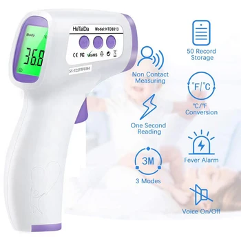 FDA CE Digital Thermometers For Adults And Babies Ear Oorthermometer Non-Contact Digital Infrared Forehead Thermometer For Fever
FDA CE Digital Thermometers For Adults And Babies Ear Oorthermometer Non-Contact Digital Infrared Forehead Thermometer For Fever
