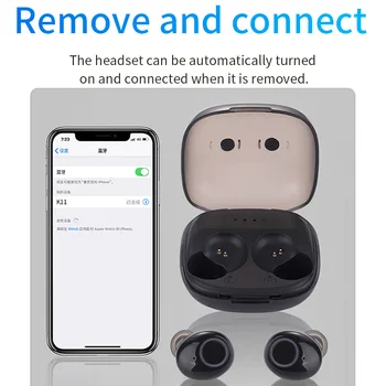 TWS Bluetooth 5.0 Sports Earbuds Mini Wireless Stereo Earphones with Mic for Smartphones LHB99
TWS Bluetooth 5.0 Sports Earbuds Mini Wireless Stereo Earphones with Mic for Smartphones LHB99