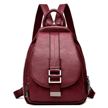 New 2020Women Leather Backpacks Vintage Shoulder Bag Winter Female Backpack Ladies Travel Backpack Mochila School Bags For Girl
New 2020Women Leather Backpacks Vintage Shoulder Bag Winter Female Backpack Ladies Travel Backpack Mochila School Bags For Girl