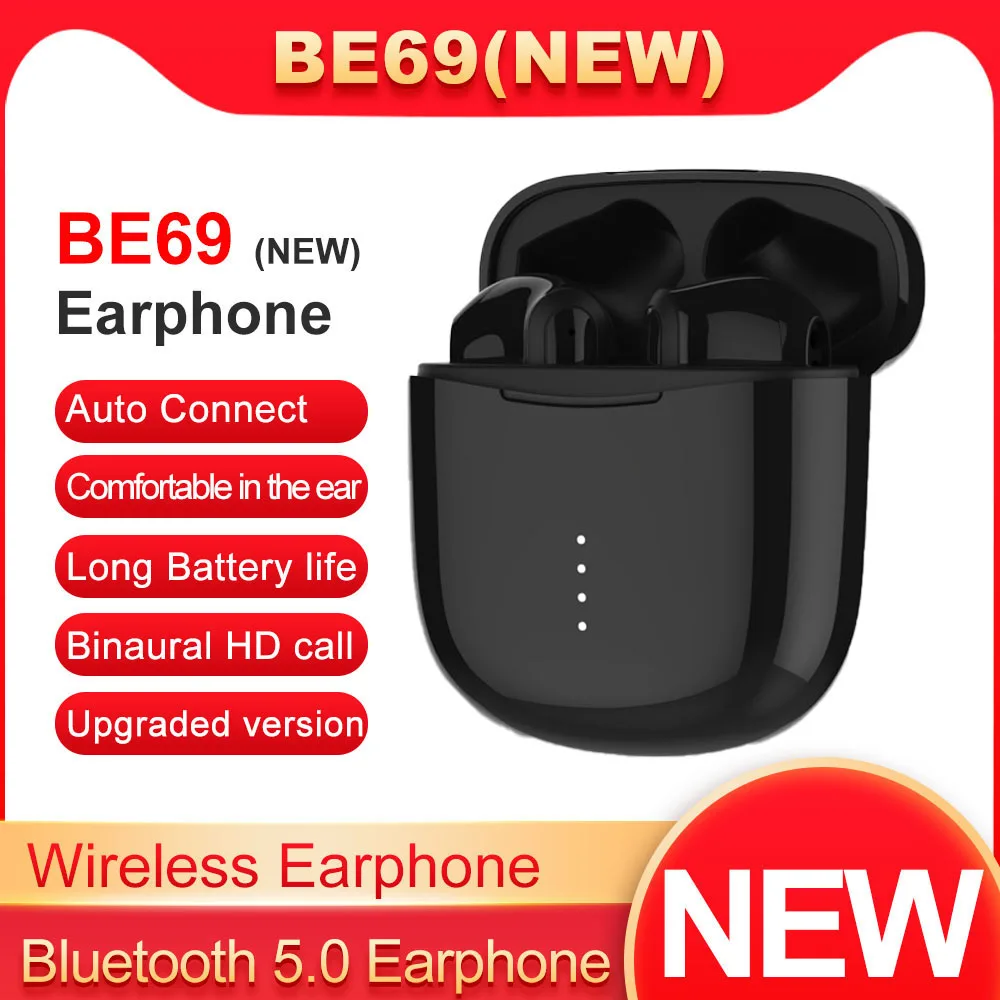 BE69 TWS HiFi Bluetooth Earbuds Qualcomm 3020 Chip 3D True Wireless Stereo Bluetooth 5.0 Earphone Dual-Calling For Samsung
BE69 TWS HiFi Bluetooth Earbuds Qualcomm 3020 Chip 3D True Wireless Stereo Bluetooth 5.0 Earphone Dual-Calling For Samsung