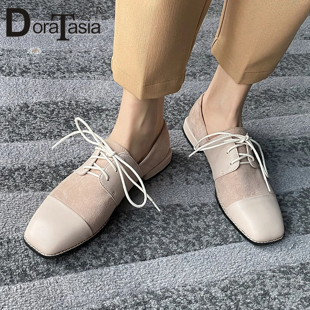 DORATASIA Sewing Fashion Female Pumps Dress Cool Casual Pumps Women Patchwork Lace Up Strange Style Heel Office Shoes Woman
DORATASIA Sewing Fashion Female Pumps Dress Cool Casual Pumps Women Patchwork Lace Up Strange Style Heel Office Shoes Woman