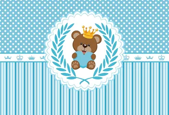 7x5FT Blue Boy Teddy Bear Flowers Golden Crown Baby Shower Custom Photo Studio Backdrops Backgrounds Vinyl 220cm x 150cm
7x5FT Blue Boy Teddy Bear Flowers Golden Crown Baby Shower Custom Photo Studio Backdrops Backgrounds Vinyl 220cm x 150cm