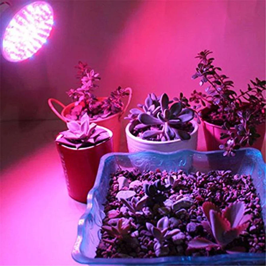 28led 200led E27 Full Spectrum cfl LED Growing Light Lampada Indoor Plant Lamp Flowering Hydroponics System IR UV Garden | Лампы и