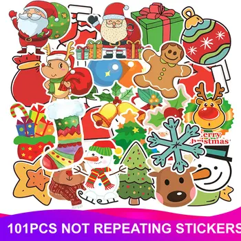 100pcs/Pack PVC Waterproof Christmas Stickers Laptop Suitcase Motorcycle Bicycle DIY Water Bottle Funny Sticker Kid Classic Toys
100pcs/Pack PVC Waterproof Christmas Stickers Laptop Suitcase Motorcycle Bicycle DIY Water Bottle Funny Sticker Kid Classic Toys