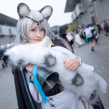 New Hand Made Work Arknights Pramanix SliverAsh Cosplay Prop Leopard Silver Gray Tail Ears For Game Party Costume
New Hand Made Work Arknights Pramanix SliverAsh Cosplay Prop Leopard Silver Gray Tail Ears For Game Party Costume