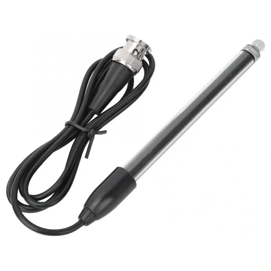 231 Model 0-14pH Range pH Glass Electrode Probe Test Tool Q9 Connector for pH Meter High Precision
231 Model 0-14pH Range pH Glass Electrode Probe Test Tool Q9 Connector for pH Meter High Precision
