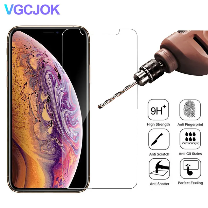 2.5D 9H Screen Protector Tempered Glass For iPhone 6 6S 5S 7 8 11 Pro 5 SE XR XS Max Toughened Glas For iPhone 7 8 6S Plus Glass
2.5D 9H Screen Protector Tempered Glass For iPhone 6 6S 5S 7 8 11 Pro 5 SE XR XS Max Toughened Glas For iPhone 7 8 6S Plus Glass